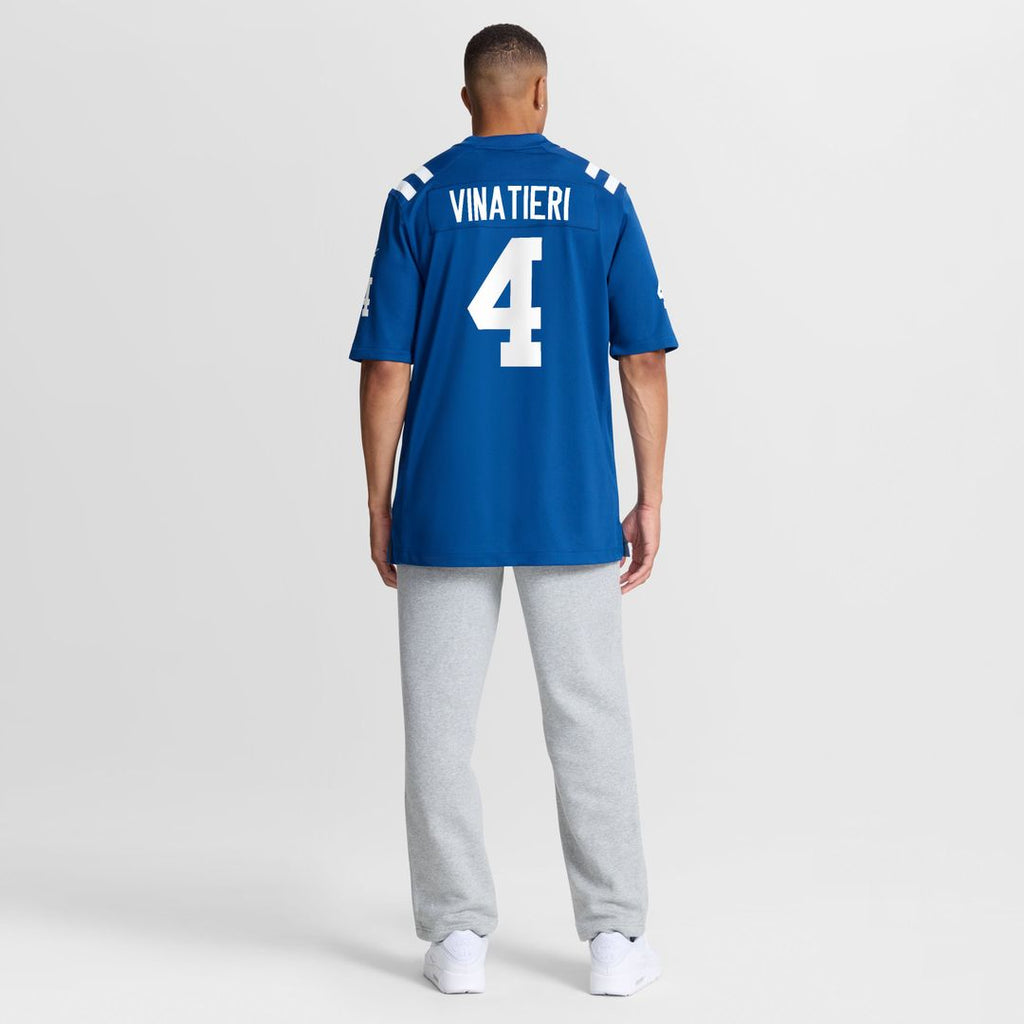 Indianapolis Colts Adam Vinatieri Nike Royal Team Retired Game Jersey product image 3, provided for visual reference and