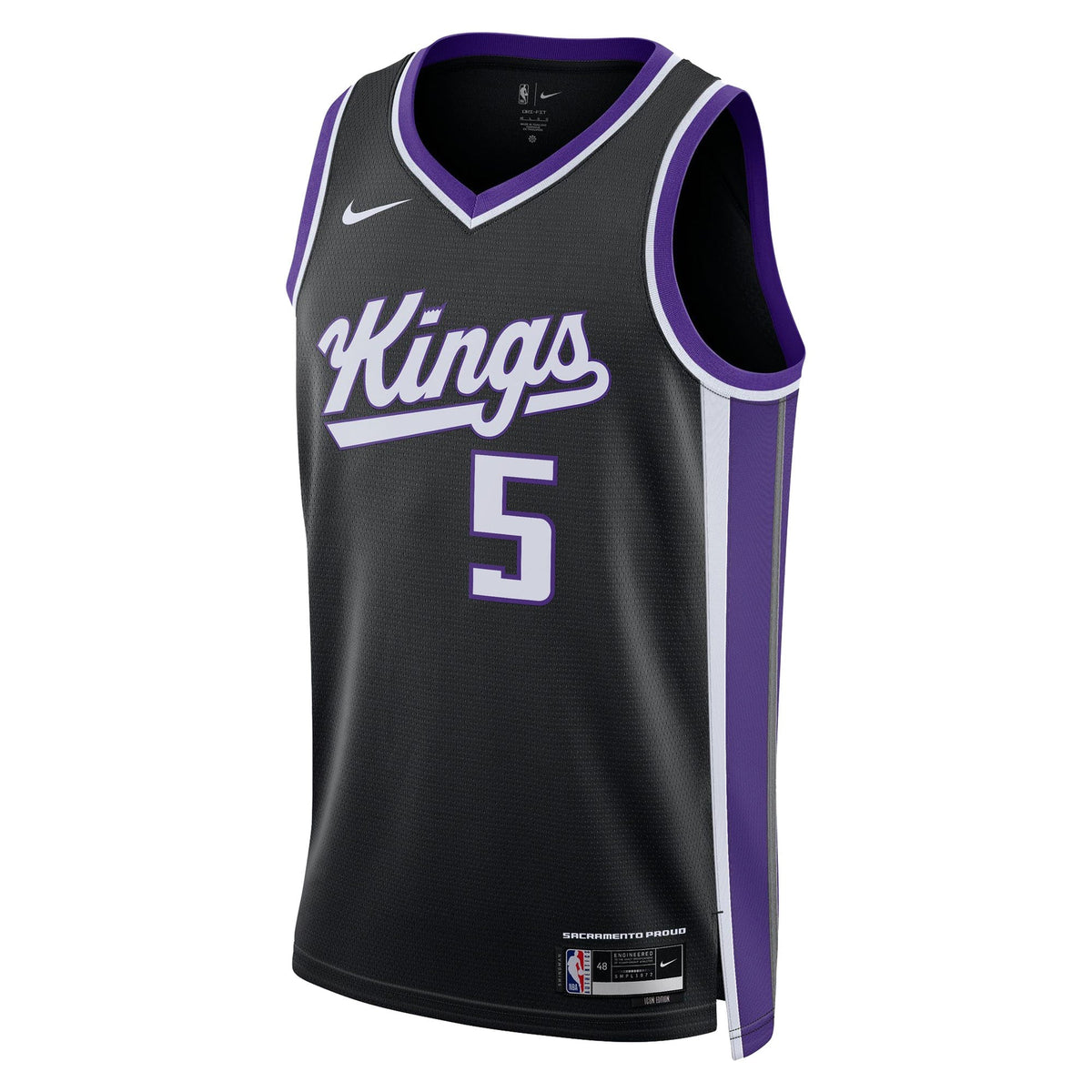 Sacramento Kings Nike Icon Swingman Jersey - Black - Darius product image 3