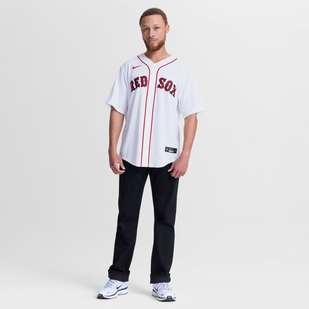 Boston Red Sox Jarren Duran Nike White Home Replica Jersey product image 4, provided for visual reference and product detail