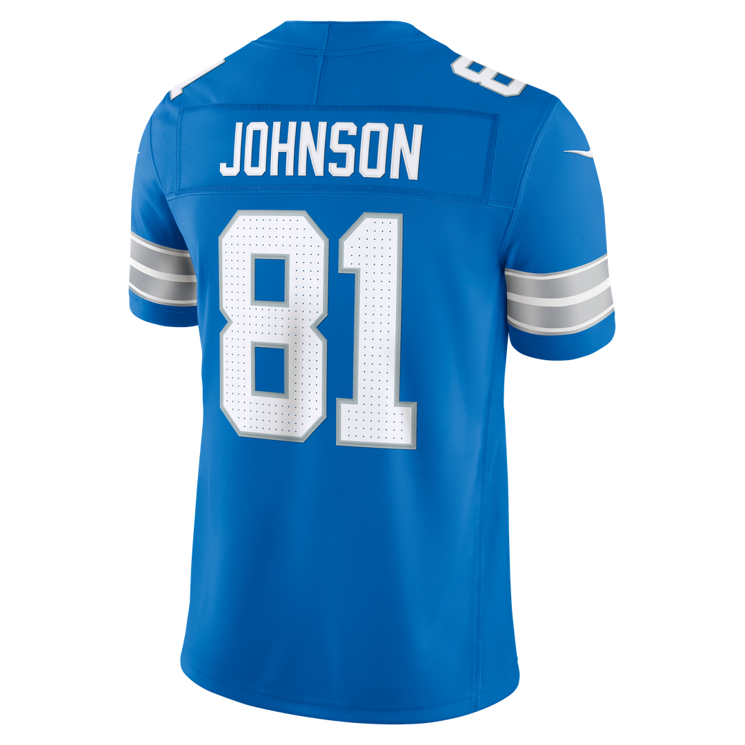 Detroit Lions Calvin Johnson Nike Black Alternate Vapor F.U.S.E. Stitched Retired Limited Jersey product image 9, provided