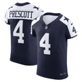 Dallas Cowboys Dak Prescott Nike Navy Alternate Vapor F.U.S.E. Elite Jersey product image 1, provided for visual reference