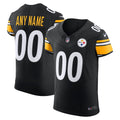 Pittsburgh Steelers Nike Black Vapor F.U.S.E. Elite Custom Jersey product image 1, provided for visual reference and product