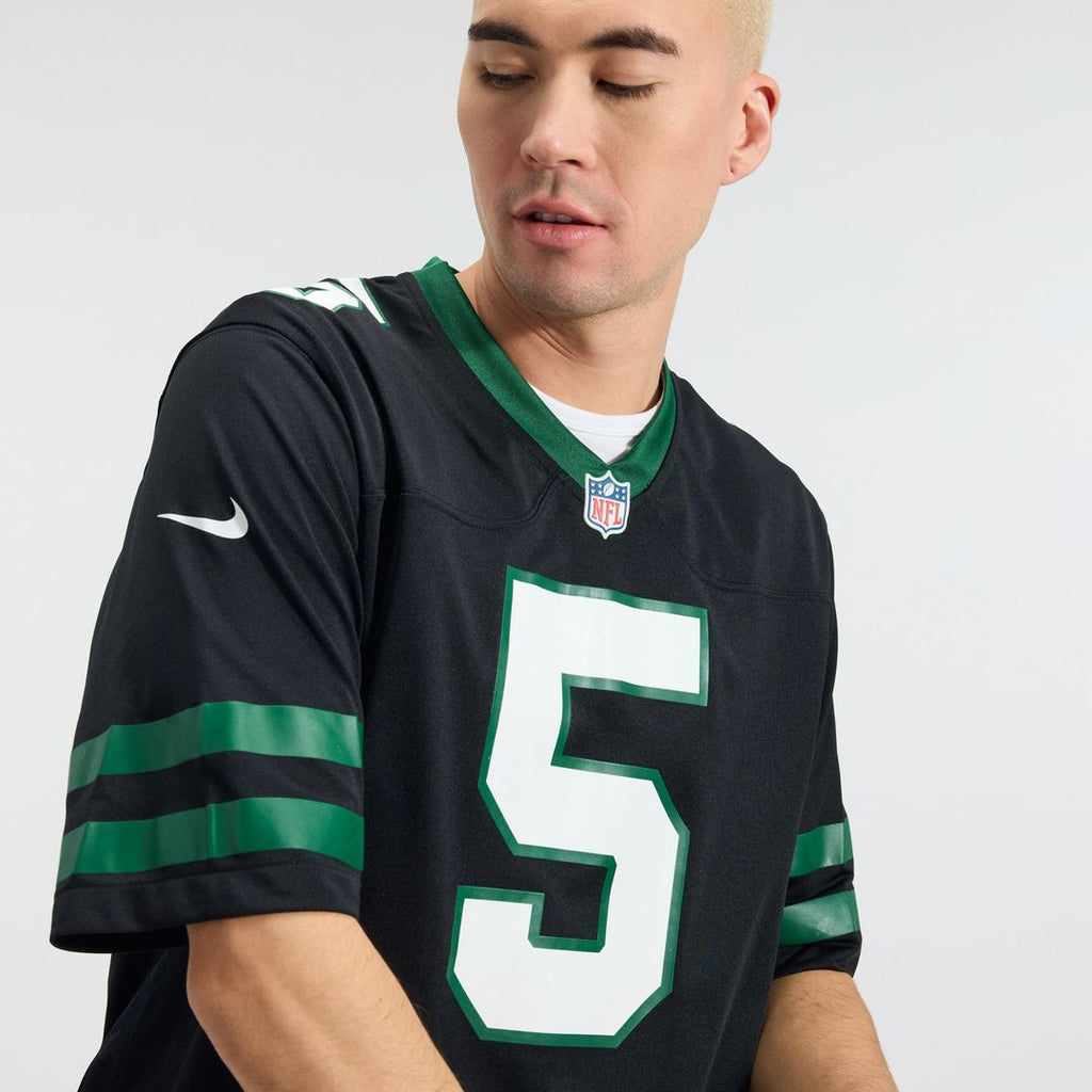 New York Jets Garrett Wilson Nike Legacy Green Game Jersey product image 43, provided for visual reference and product
