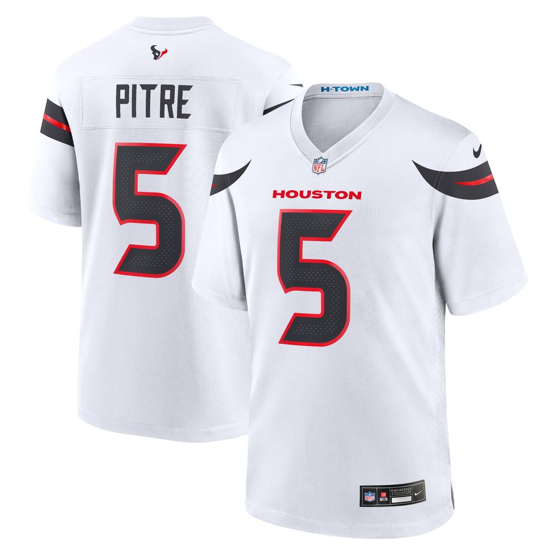 Houston Texans Jalen Pitre Nike Navy Game Jersey product image 23, provided for visual reference and product detail review