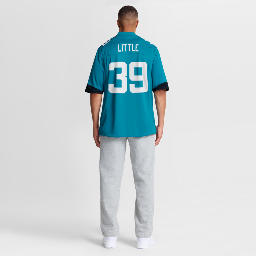 Jacksonville Jaguars Cam Little Nike Teal Team Game Jersey product image 8, provided for visual reference and product detail
