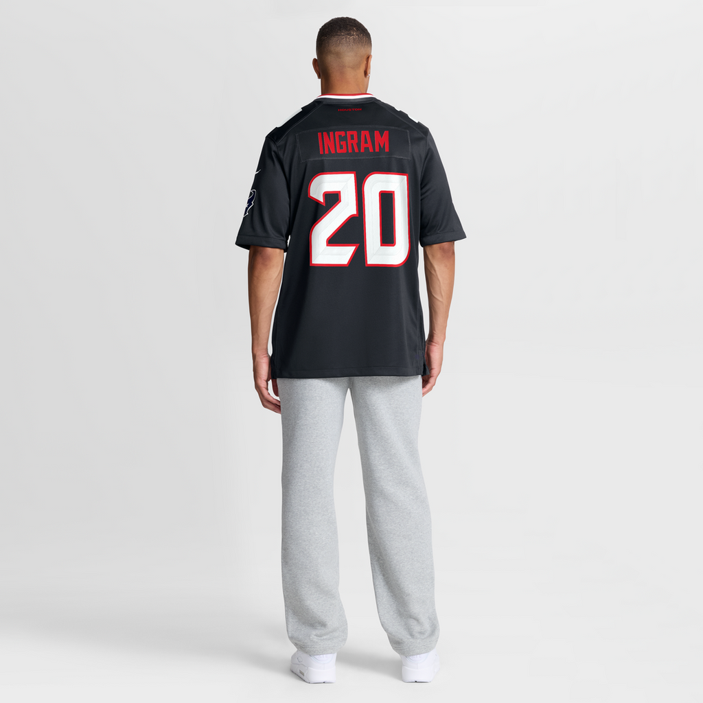 Houston Texans Ja'Marcus Ingram Nike Navy Team Game Jersey product image 5, provided for visual reference and product detail