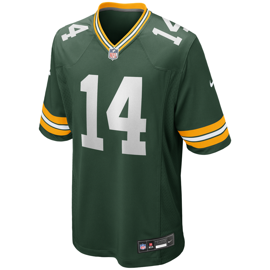 Green Bay Packers Don Hutson Nike Green Game Retired Player Jersey product image 2, provided for visual reference and