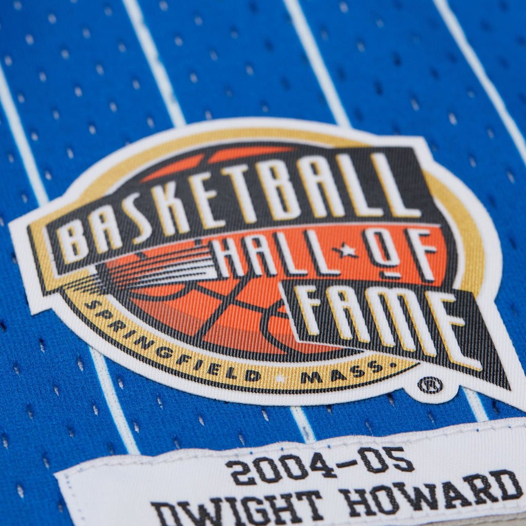 Dwight Howard Blue Orlando Magic 2004/05 Hardwood Classics Hall of Fame Swingman Jersey product image 8, provided for visual