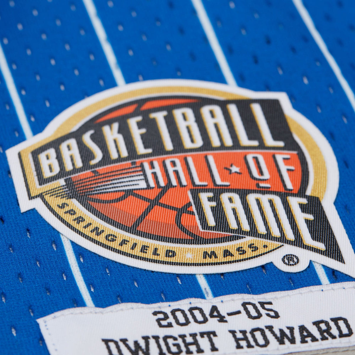 Dwight Howard Blue Orlando Magic 2004/05 Hardwood Classics Hall of Fame Swingman Jersey product image 8, provided for visual