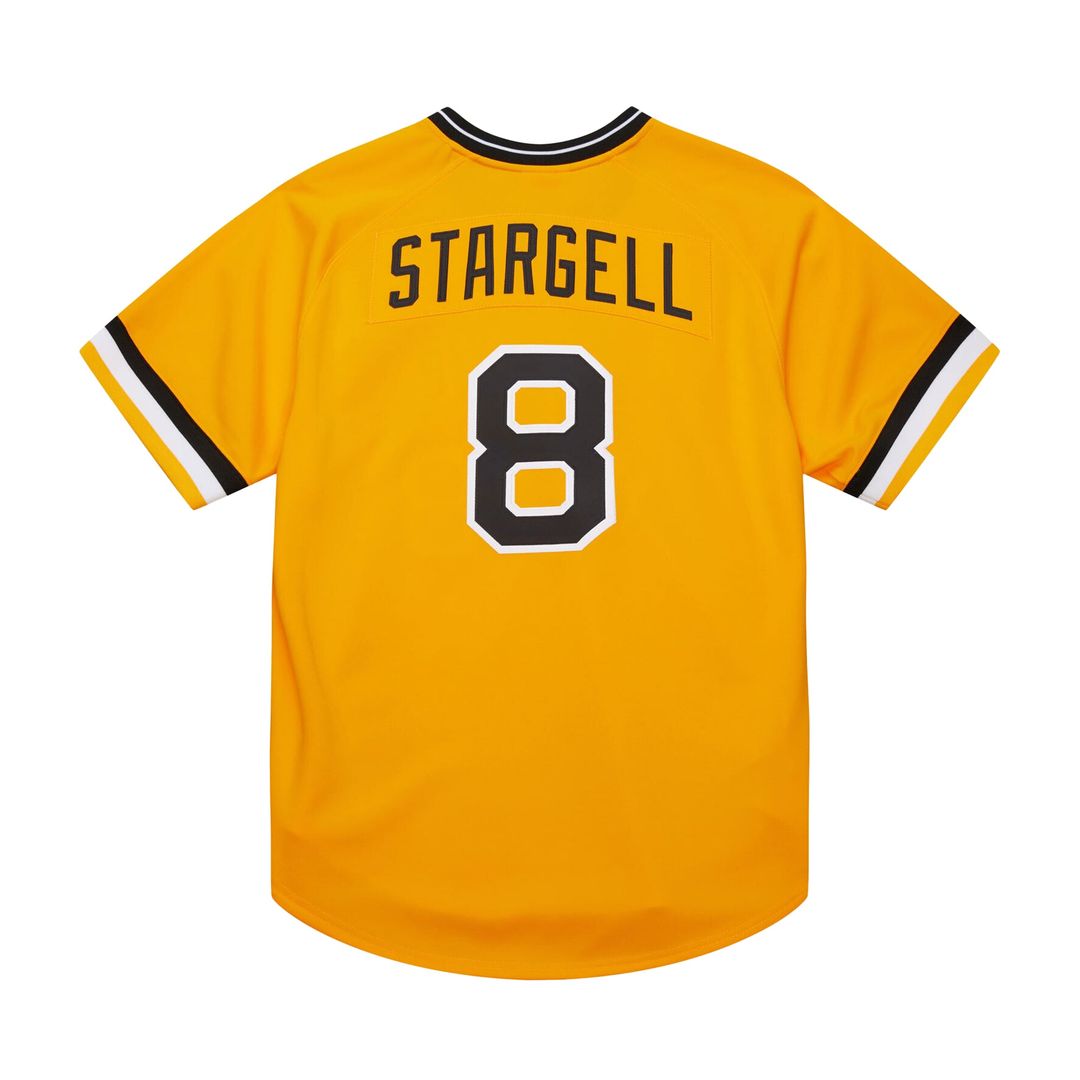 Pittsburgh Pirates Willie Stargell Mitchell & Ness Gold 1979 Throwback Authentic Jersey product image 6, provided for visual