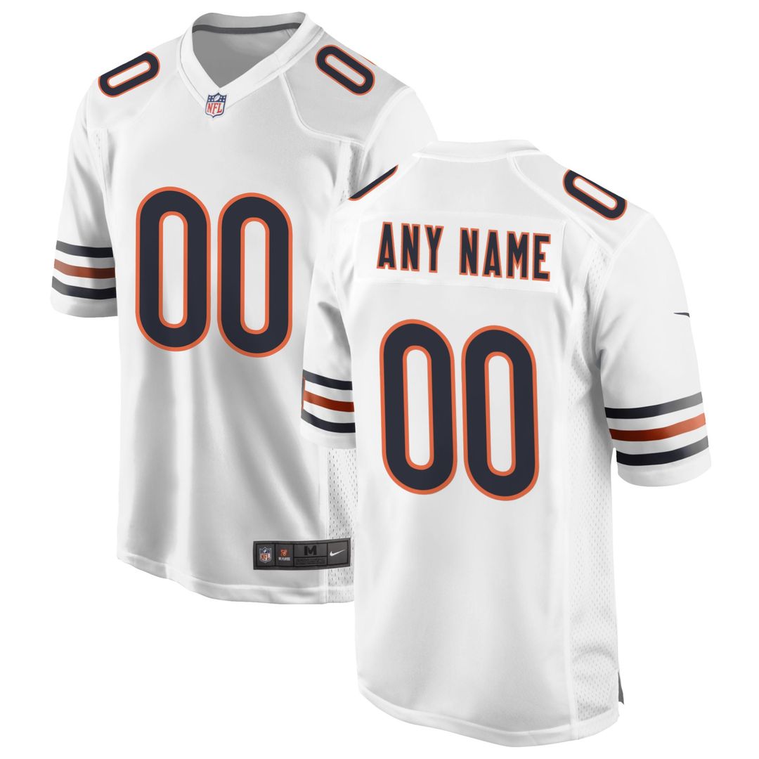 Chicago Bears Nike Navy Custom Game Jersey product image 17, provided for visual reference and product detail review