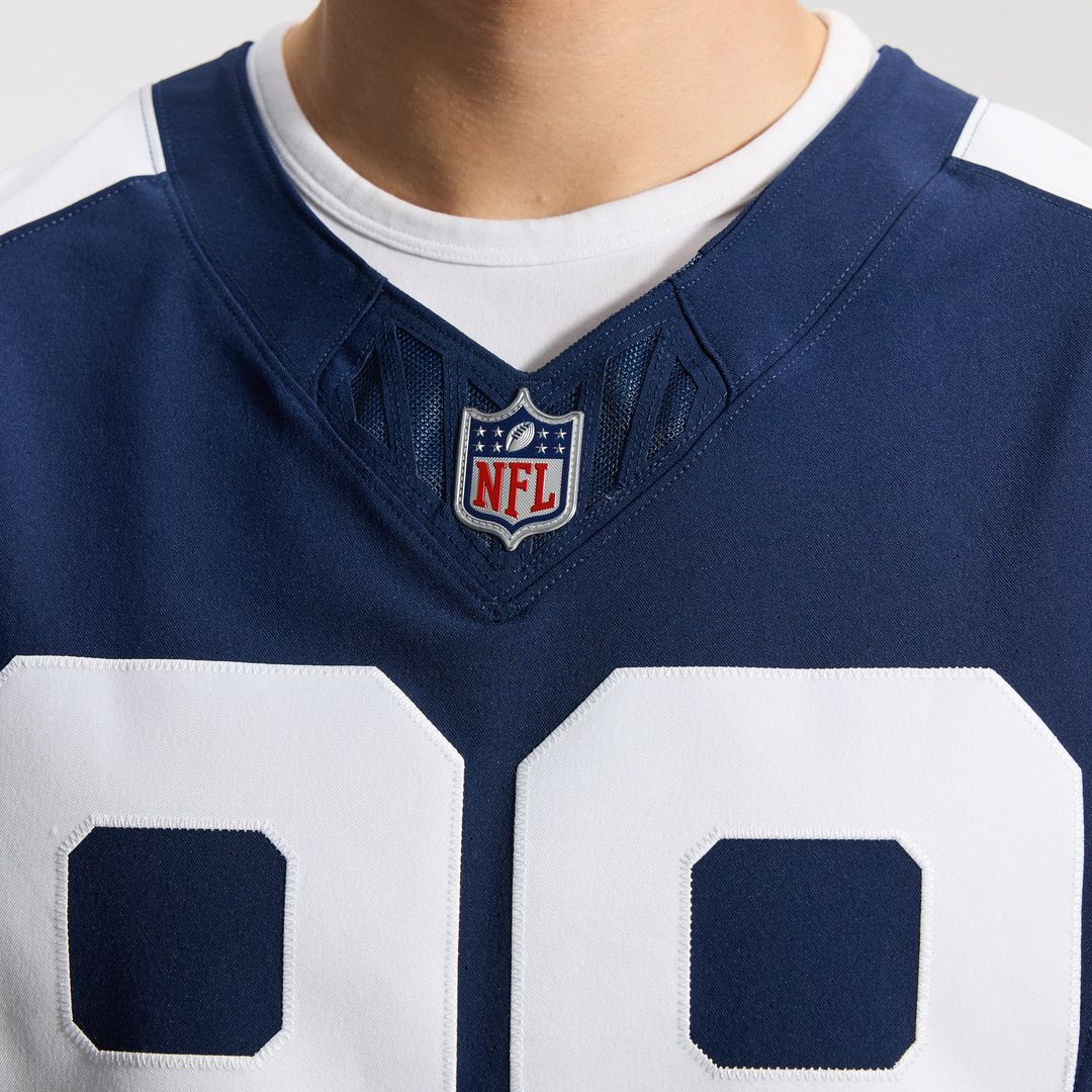 Dallas Cowboys CeeDee Lamb Nike Navy Alternate Vapor F.U.S.E. Elite Jersey product image 9, provided for visual reference
