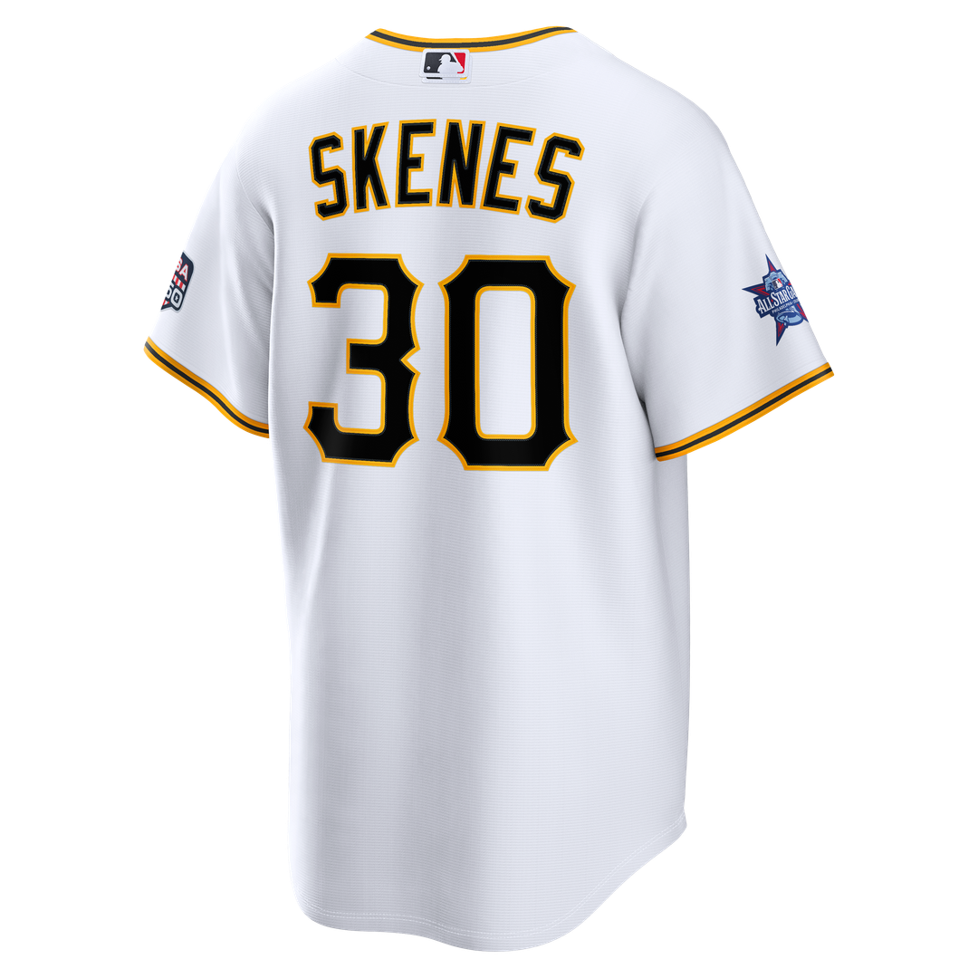 2026 All-Star Game Pittsburgh Pirates Paul Skenes Nike White Replica Jersey product image 3, provided for visual reference