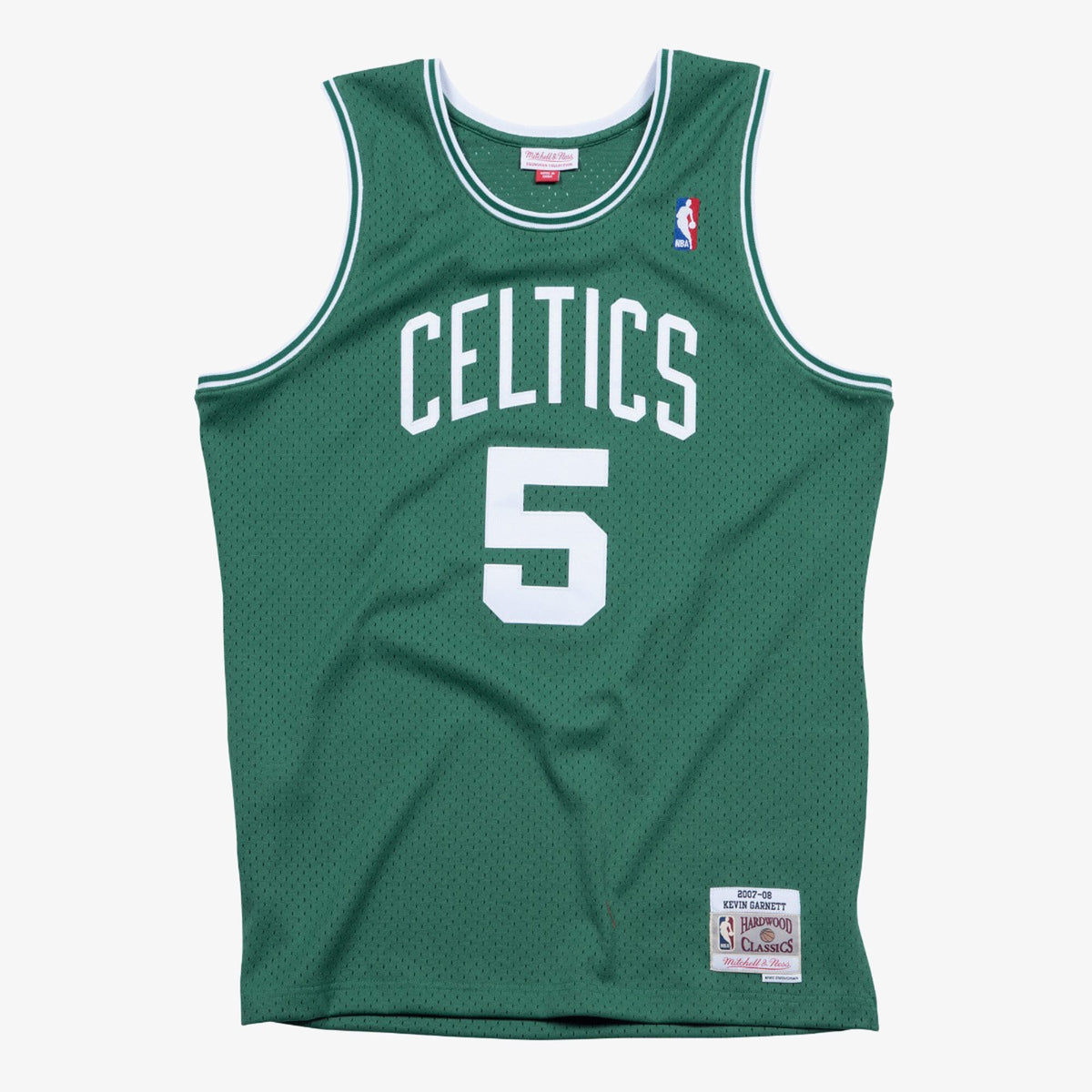 Boston Celtics Mitchell & Ness Swingman Jersey Road Kevin Garnett 2007-08 product image 1, provided for visual reference and