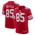 San Francisco 49ers George Kittle Nike Scarlet Team Game Jersey product image 1, provided for visual reference and product