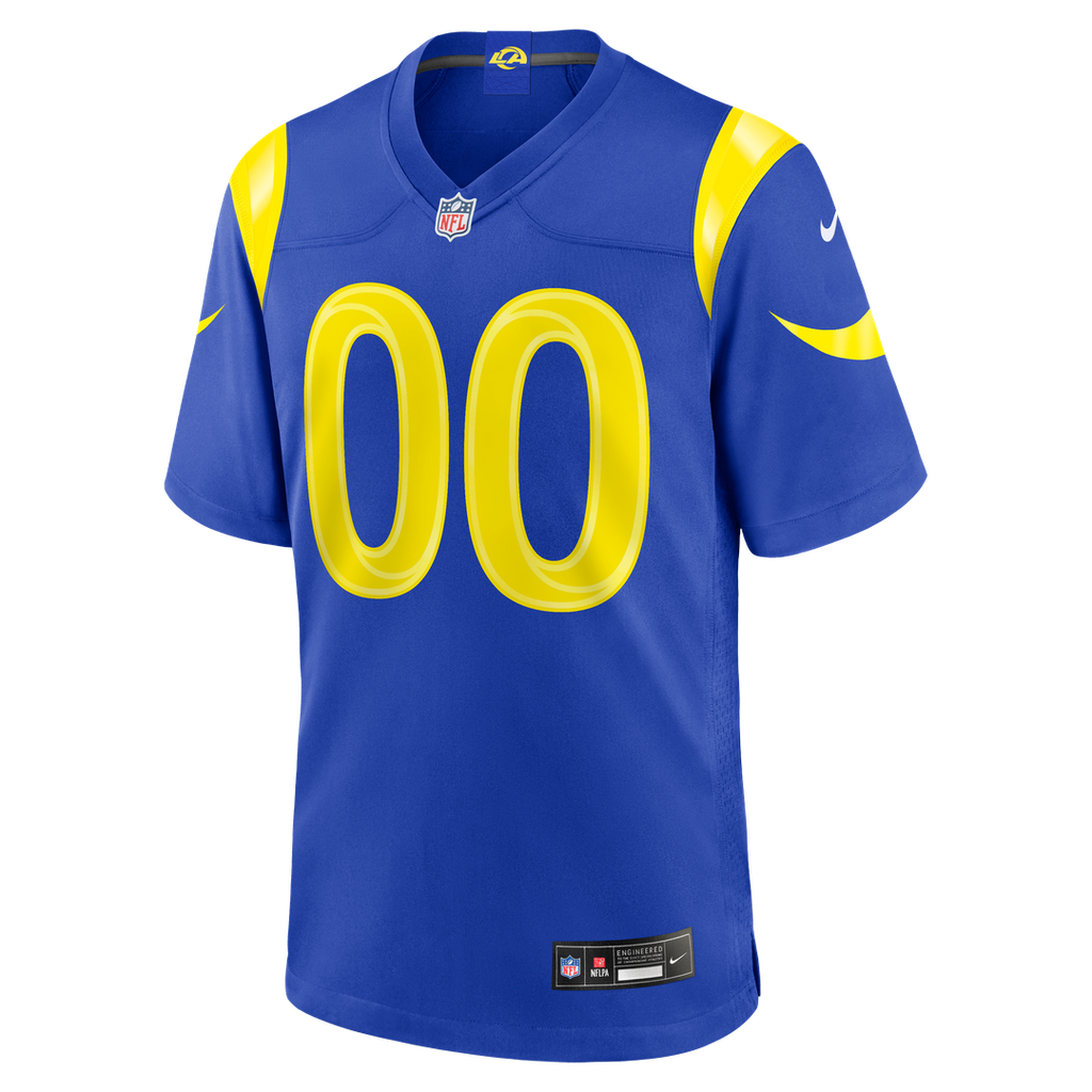 Los Angeles Rams Nike White Alternate Custom Jersey product image 8, provided for visual reference and product detail review