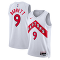 Toronto Raptors Nike Association Edition Swingman Jersey - White - RJ Barrett - Unisex product image 1, provided for visual