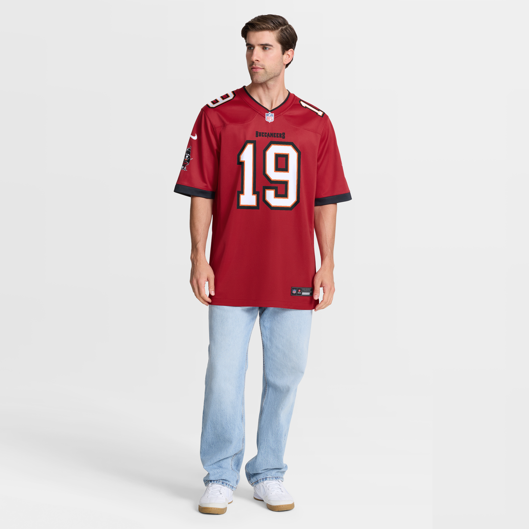 Tampa Bay Buccaneers Keyshawn Johnson Nike Red Game Retired Player Jersey product image 7, provided for visual reference and