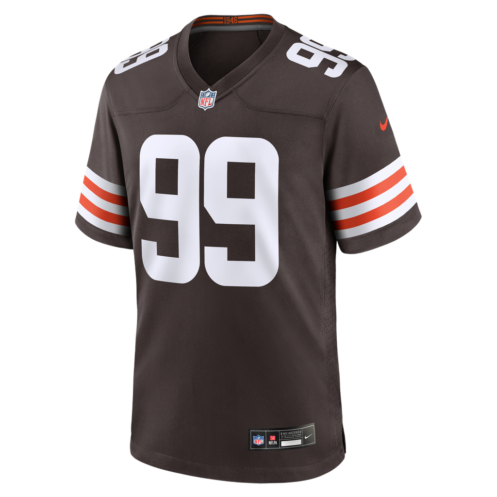 Cleveland Browns Logan Fano Nike Brown Team Game Jersey product image 4, provided for visual reference and product detail