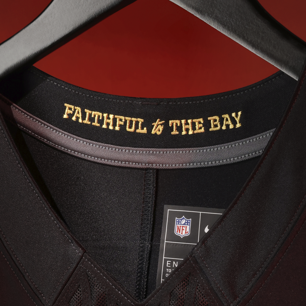 San Francisco 49ers Christian McCaffrey Nike Black Rivalries Collection Stitched Limited Jersey product image 10, provided