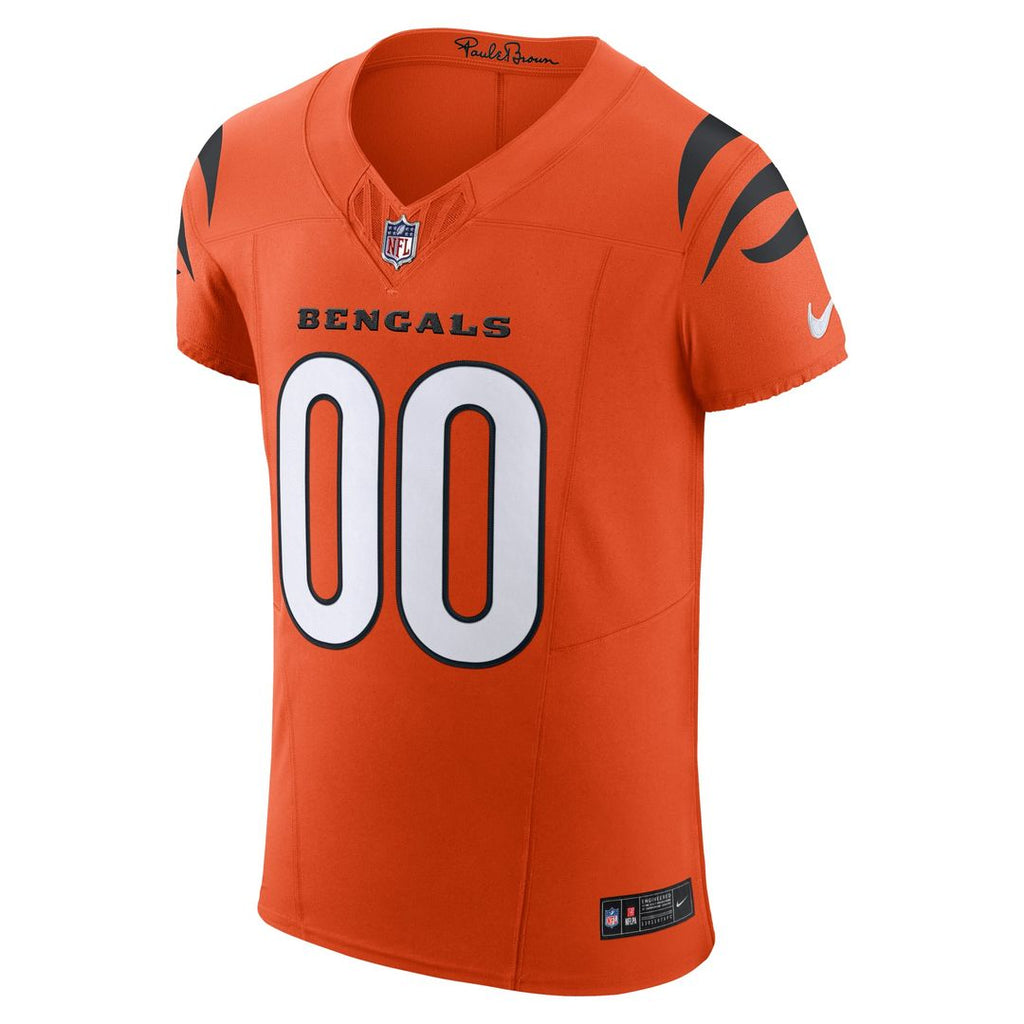 Cincinnati Bengals Nike Black Team Vapor F.U.S.E. Elite Custom Jersey product image 8, provided for visual reference and