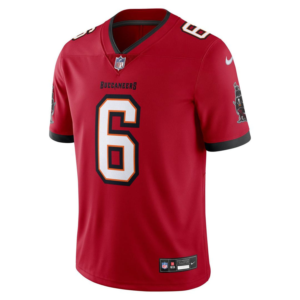 Tampa Bay Buccaneers Baker Mayfield Nike Red Vapor Untouchable Stitched Limited Jersey product image 2, provided for visual