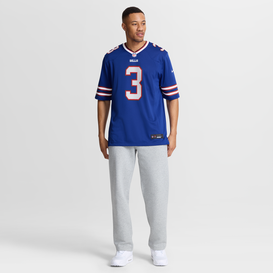Buffalo Bills Damar Hamlin Nike White Game Jersey product image 13, provided for visual reference and product detail review