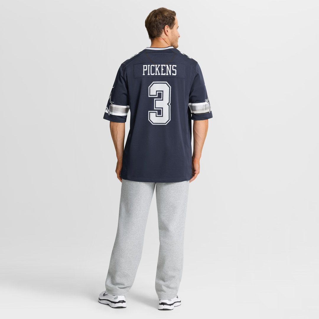 Dallas Cowboys George Pickens Nike Navy Game Jersey product image 16, provided for visual reference and product detail review