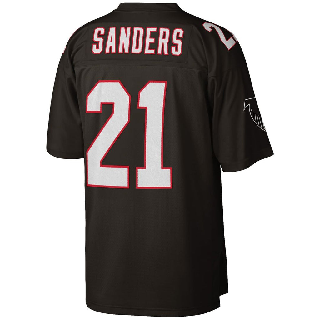 Atlanta Falcons Deion Sanders Mitchell & Ness White Big & Tall 1992 Retired Player Replica Jersey product image 9, provided