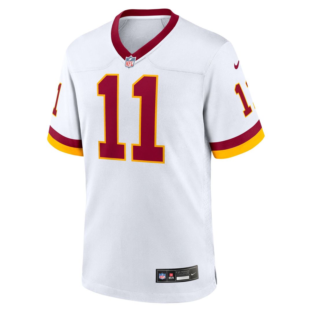 Washington Commanders Luke McCaffrey Nike Black Hail Raiser Alternate Game Jersey product image 16, provided for visual