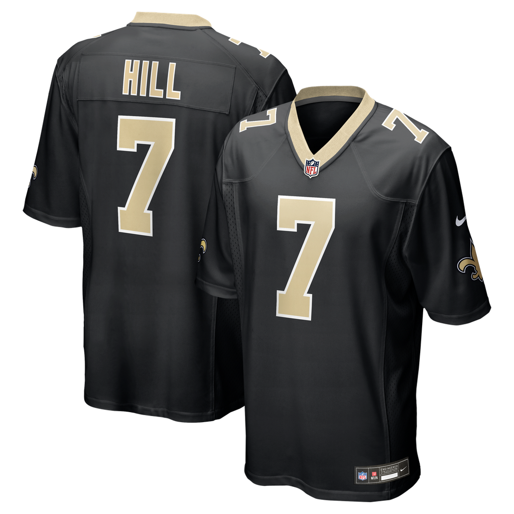 New Orleans Saints Taysom Hill Nike Gold Gameday Golds Alternate Game Player Jersey product image 7, provided for visual