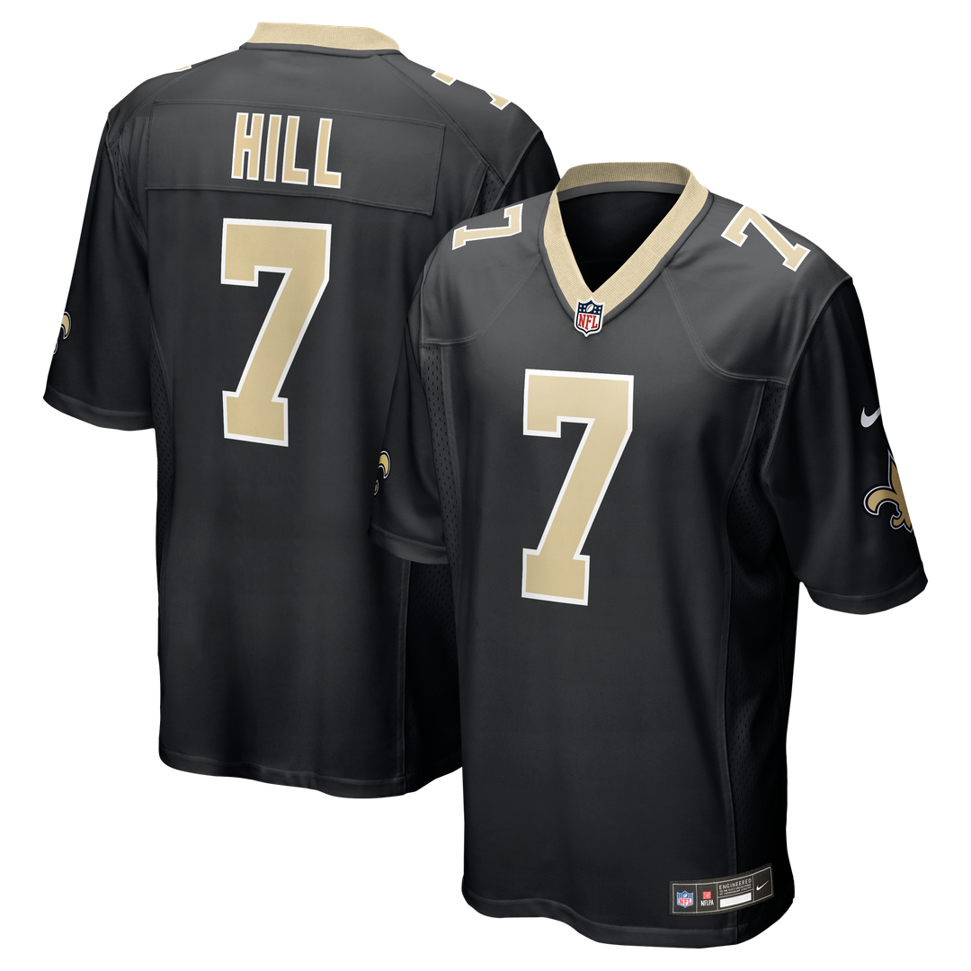New Orleans Saints Taysom Hill Nike Gold Gameday Golds Alternate Game Player Jersey product image 7, provided for visual