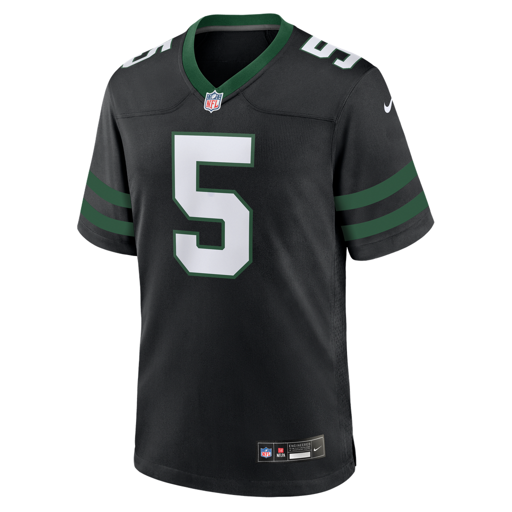 New York Jets Garrett Wilson Nike Legacy White Game Jersey product image 42, provided for visual reference and product