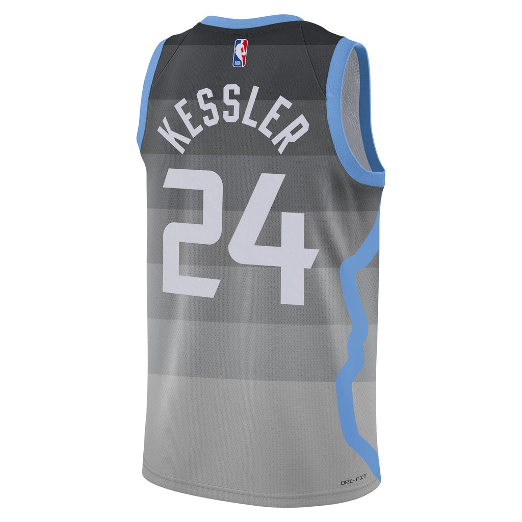 Utah Jazz Nike 2025/26 City Edition Swingman Jersey - Gray product image 4