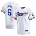 Texas Rangers Josh Jung Nike White Home Limited Player Jersey product image 1, provided for visual reference and product