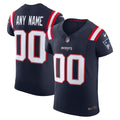 New England Patriots Nike Navy Vapor F.U.S.E. Elite Custom Jersey product image 1, provided for visual reference and product