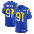 Los Angeles Rams Kobie Turner Nike Royal Home Game Jersey product image 1, provided for visual reference and product detail