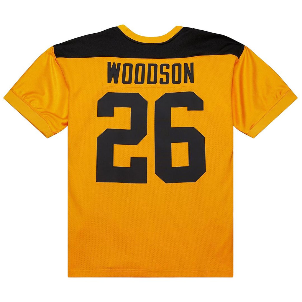 Pittsburgh Steelers 1994 Rod Woodson Mitchell & Ness Gold Authentic Throwback Retired Player Jersey product image 3,