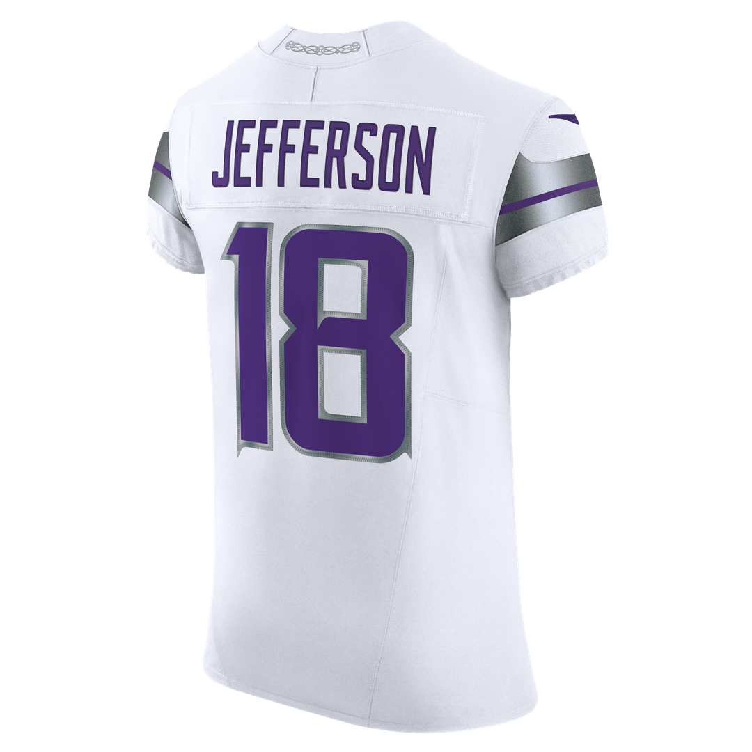 Minnesota Vikings Justin Jefferson Nike White Alternate Vapor F.U.S.E. Elite Player Jersey product image 7, provided for