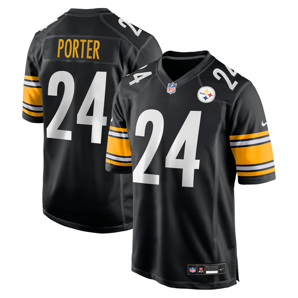 Pittsburgh Steelers Joey Porter Jr. Nike Gold Alternate 1933 Throwback Game Jersey product image 7, provided for visual