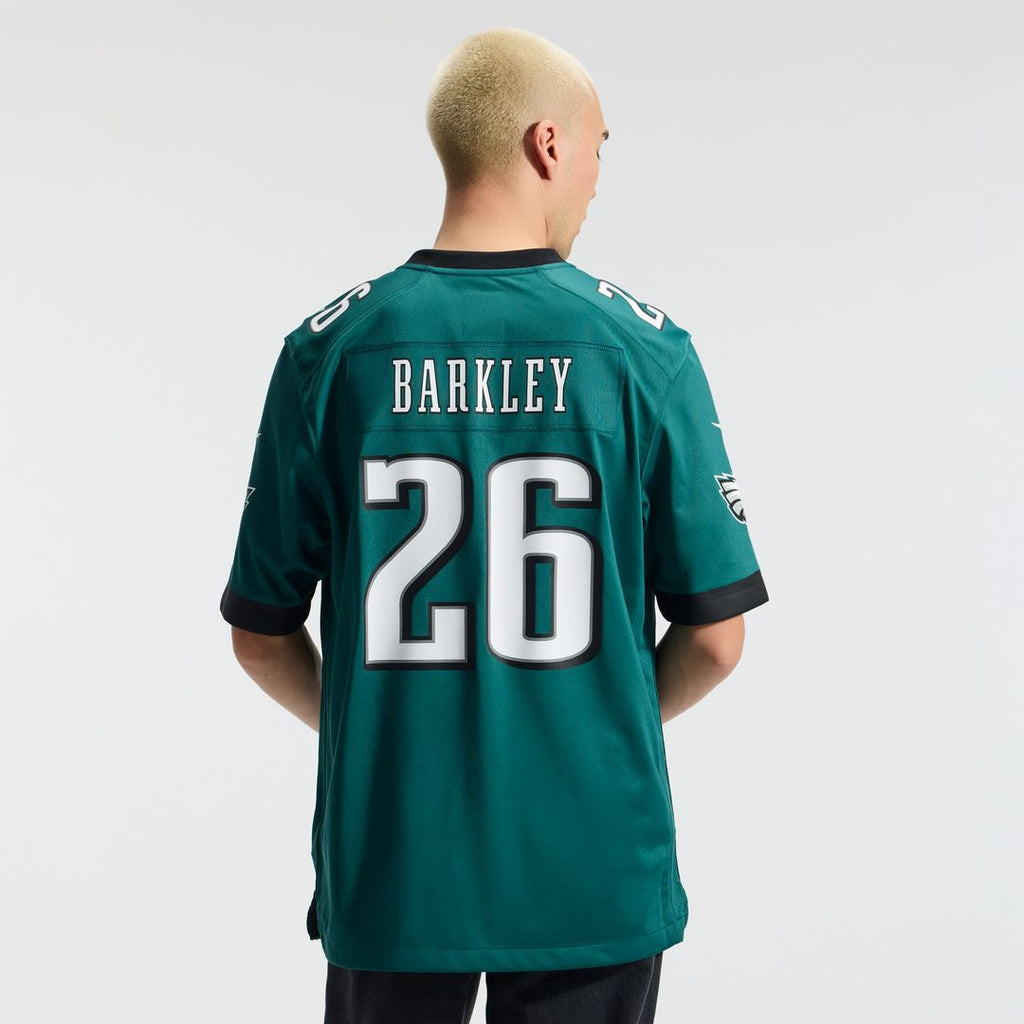 Philadelphia Eagles Saquon Barkley Nike White Game Jersey product image 29, provided for visual reference and product detail