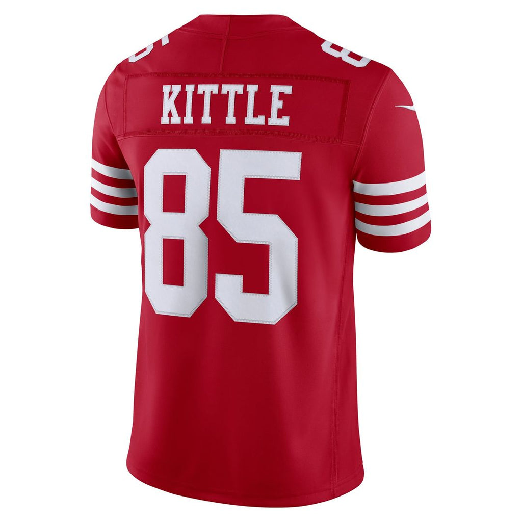 San Francisco 49ers George Kittle Nike Scarlet Team Vapor F.U.S.E. Stitched Limited Jersey product image 3, provided for