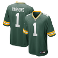 Green Bay Packers Micah Parsons Nike Green Game Player Jersey product image 1, provided for visual reference and product