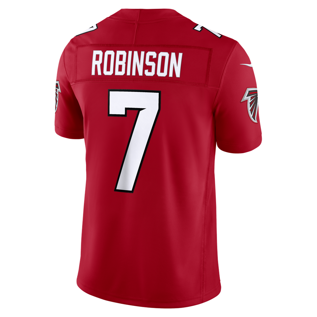 Atlanta Falcons Bijan Robinson Nike Black Alternate Throwback Vapor F.U.S.E. Stitched Limited Jersey product image 13,