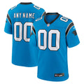 Carolina Panthers Nike Blue Alternate Custom Game Jersey product image 1, provided for visual reference and product detail