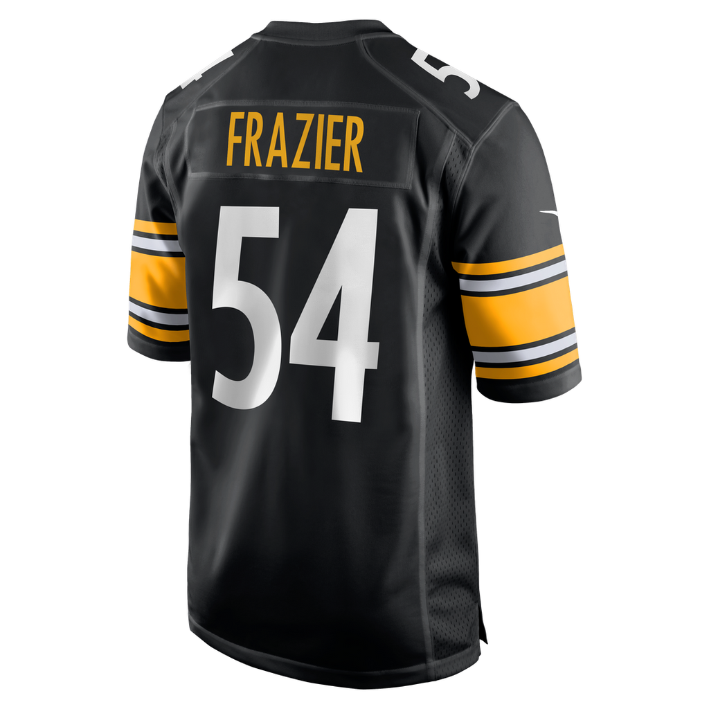 Pittsburgh Steelers Zach Frazier Nike Black Game Jersey product image 3, provided for visual reference and product detail