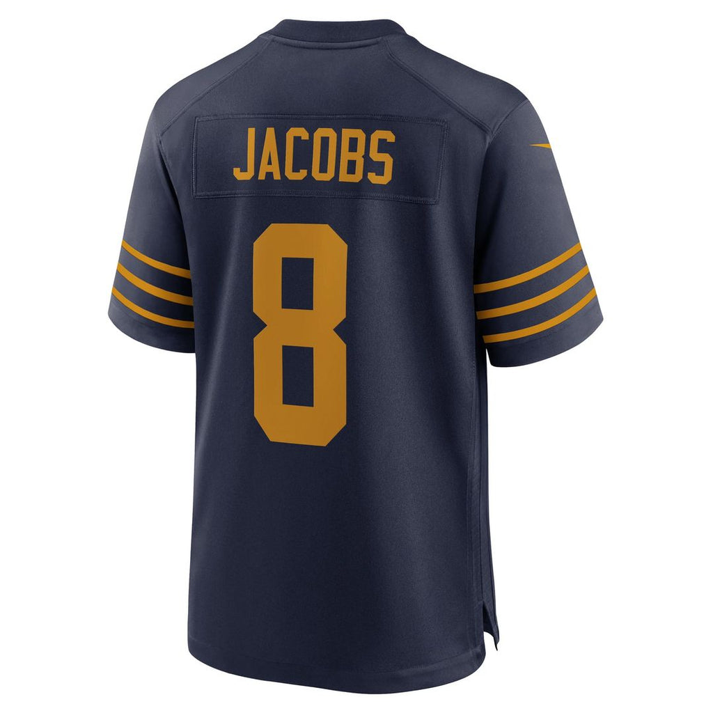 Green Bay Packers Josh Jacobs Nike Green Team Game Jersey product image 19, provided for visual reference and product detail
