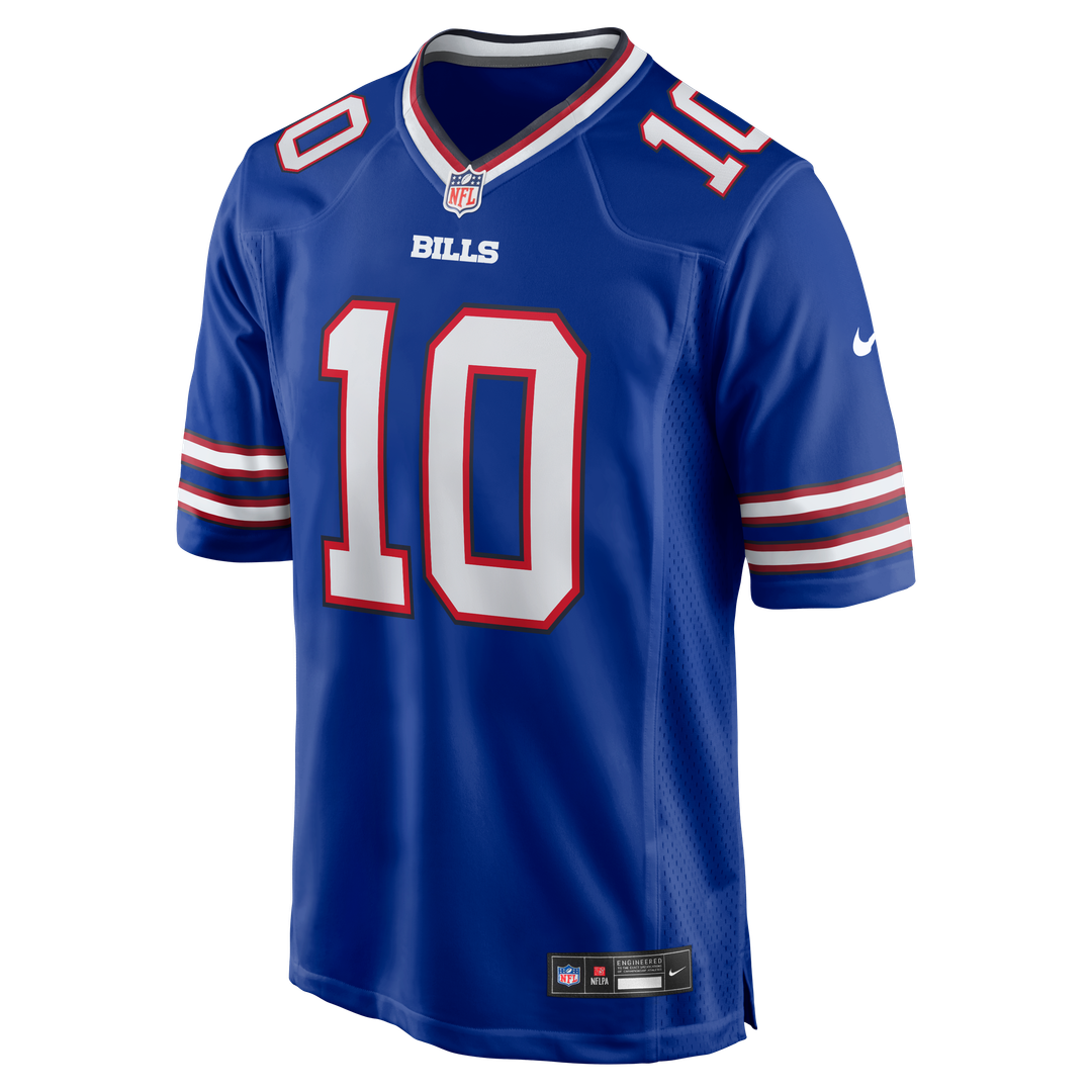 Buffalo Bills Khalil Shakir Nike Royal Game Jersey product image 10, provided for visual reference and product detail review