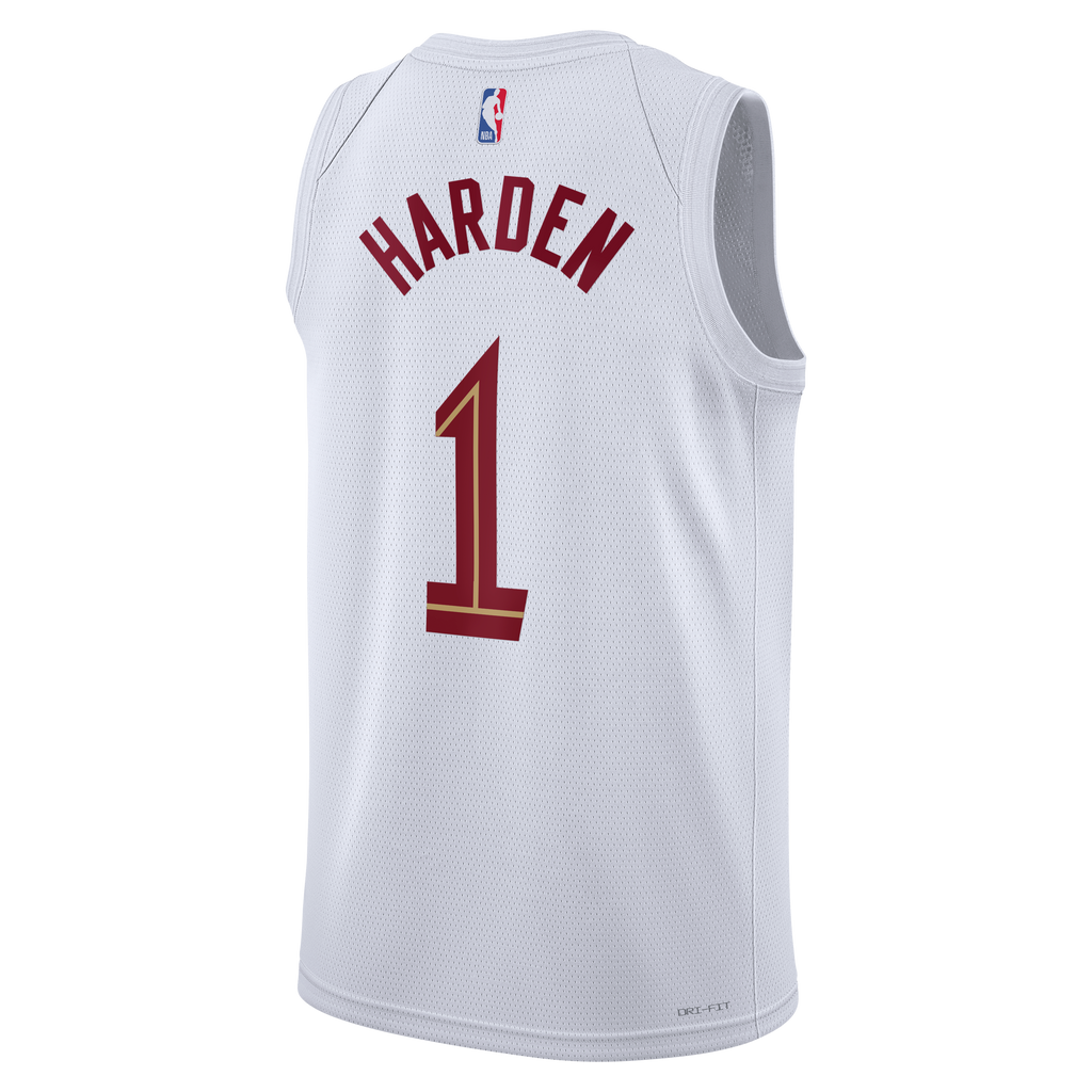 Cleveland Cavaliers Nike Association Edition Swingman Jersey - White - James Harden - Unisex product image 4, provided for