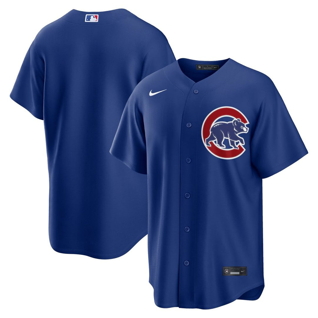 Chicago Cubs Nike Royal Alternate Replica Jersey product image 1, provided for visual reference and product detail review